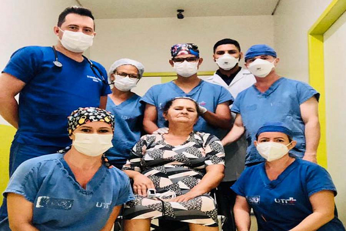 Mais uma paciente vence o Coronavírus e recebe alta da UTI municipal em Jaru - News Rondônia