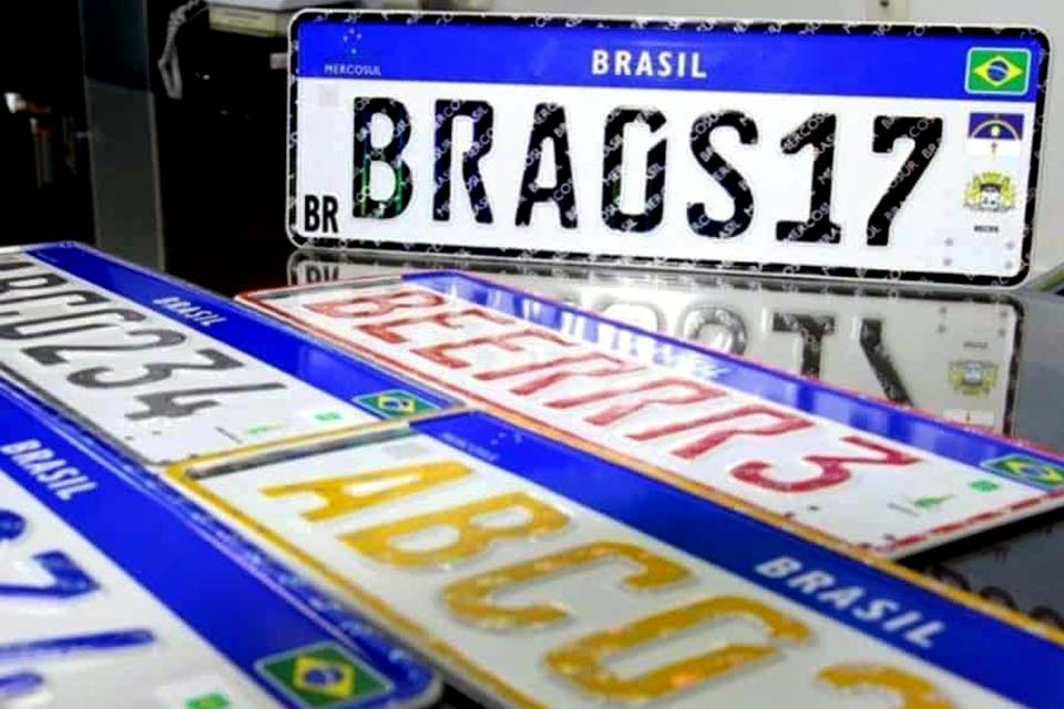 A PARTIR DO DIA 31 DE JANEIRO SERÃO OBRIGATÓRIAS PLACAS DE VEÍCULOS PADRÃO MERCOSUL - News Rondônia