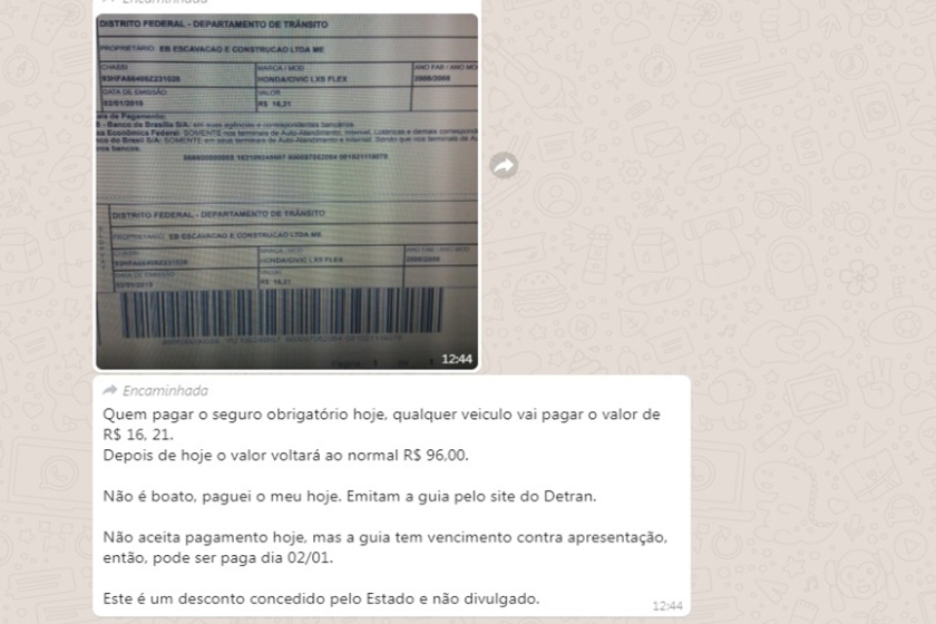 NOVO VALOR DO DPVAT VALERÁ PARA TODO O ANO DE 2019, DIZ SEGURADORA - News Rondônia