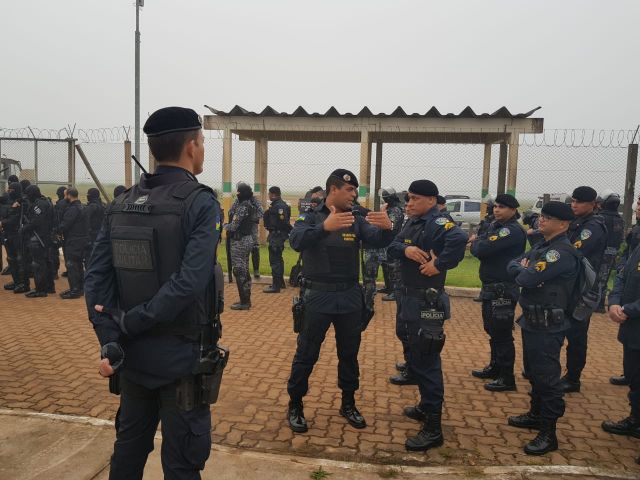 PM FAZ PENTE FINO NO PRESÍDIO CONE SUL - News Rondônia