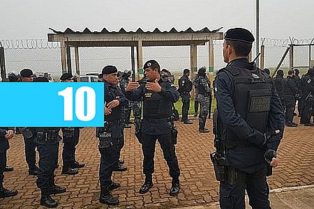 PM FAZ PENTE FINO NO PRESÍDIO CONE SUL - News Rondônia