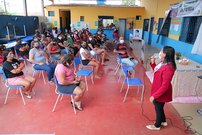 Mulheres do bairro Ulisses Guimarães participam de palestra sobre câncer de mama e do colo uterino - News Rondônia