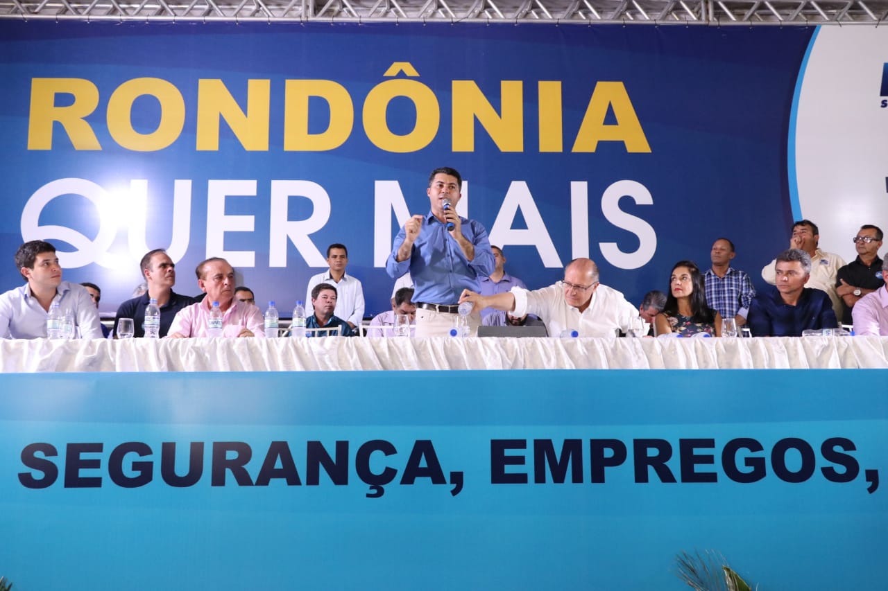 PRÉ-CONVENÇÃO DO PSDB, DEM E PSD REÚNE MULTIDÃO EM JI-PARANÁ - News Rondônia