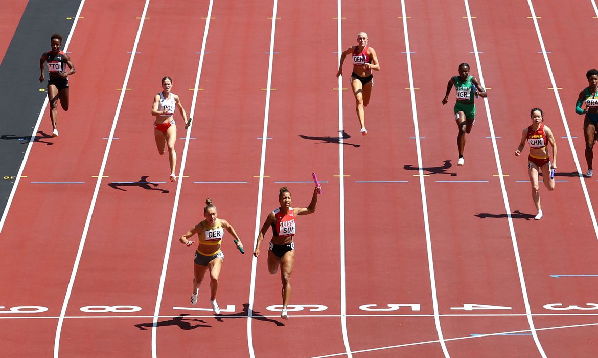 Brasil não avança à final do revezamento 4x100 m rasos no feminino - News Rondônia