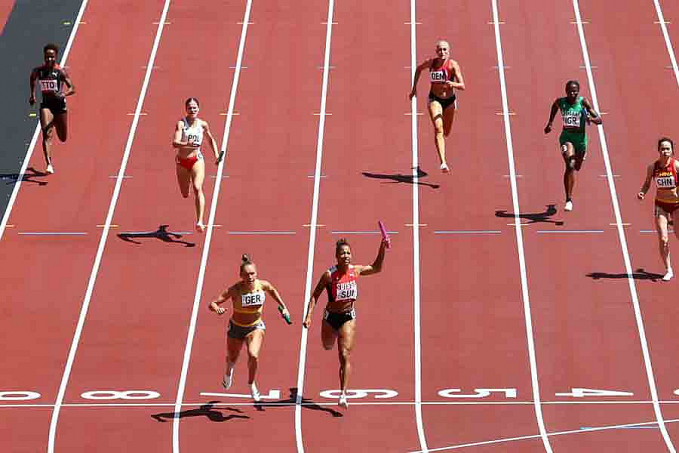 Brasil não avança à final do revezamento 4x100 m rasos no feminino - News Rondônia