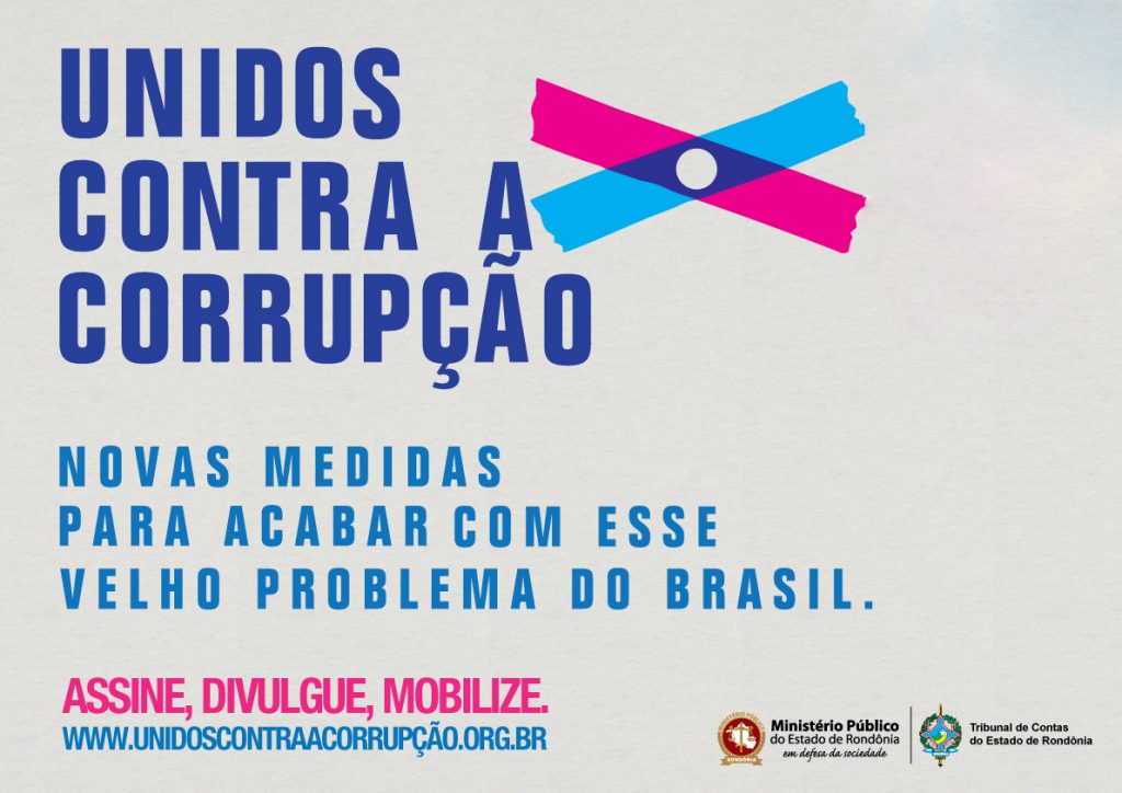 TRIBUNAL DE CONTAS INCENTIVA SOCIEDADE A ADERIR À CAMPANHA UNIDOS CONTRA A CORRUPÇÃO - News Rondônia