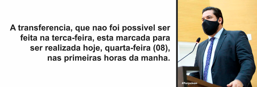 Assessoria do Deputado Jean Oliveira emite nota sobre o seu estado de saúde - News Rondônia