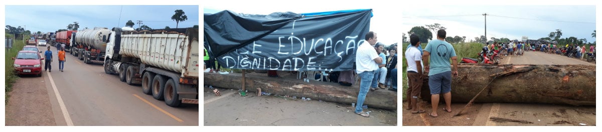 BLOQUEIO DA BR-364 REVELA 'CRISE' ESTRUTURAL DOS DISTRITOS DE PORTO VELHO - News Rondônia