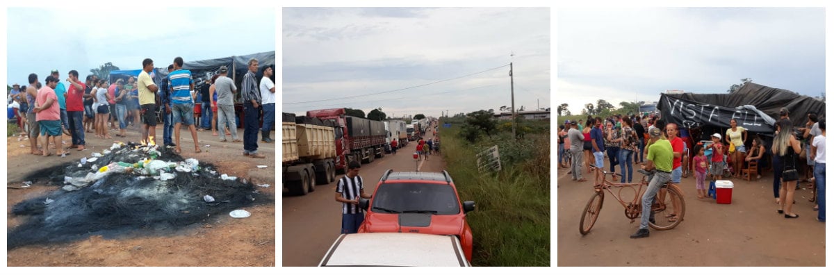 BLOQUEIO DA BR-364 REVELA 'CRISE' ESTRUTURAL DOS DISTRITOS DE PORTO VELHO - News Rondônia