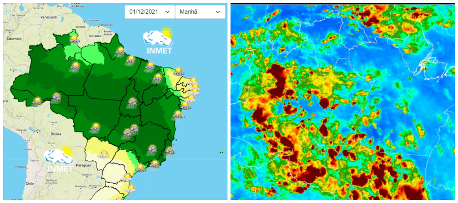 TEMPO NEWS: dezembro com dias mais chuvosos e início do verão - News Rondônia