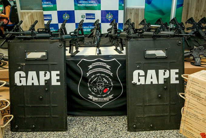 Sistema Penitenciário de Rondônia passa a ter armamentos modernos de alto poder de eficácia para garantir controle e segurança - News Rondônia