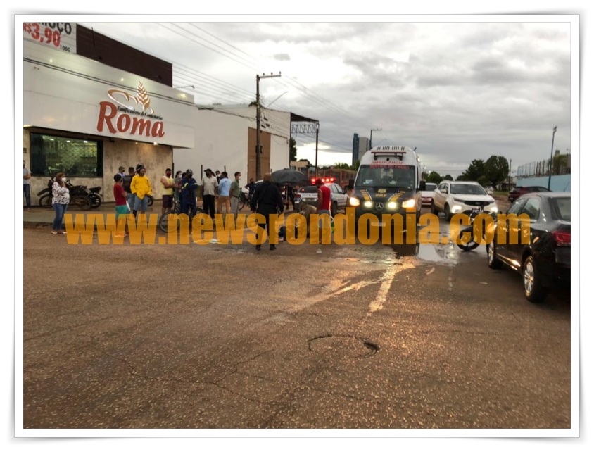 Mãe e filho ficam gravemente lesionados após sofrerem acidente na capital - News Rondônia