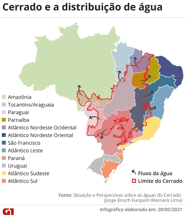 Cerrado é fundamental para evitar racionamento de água e energia no Brasil - News Rondônia