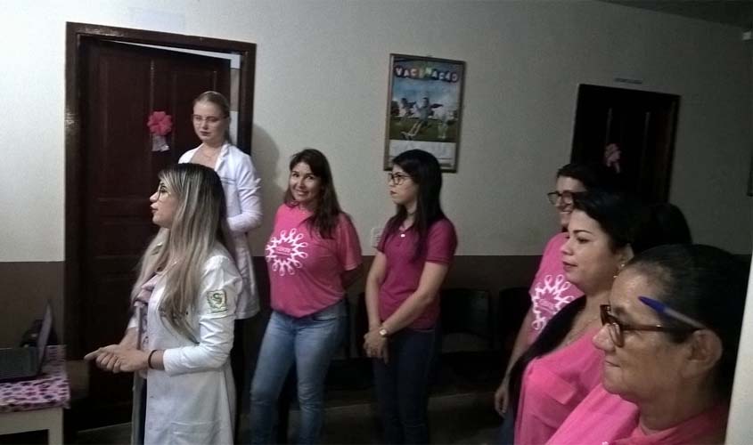 SEMUSA FAZ AÇÕES PARA ALERTAR MULHERES SOBRE CÂNCER DE MAMA - News Rondônia