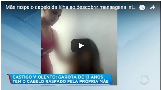 MÃE TORTURA FILHA DE 13 ANOS AO DESCOBRIR NUDES NO CELULAR DELA; VEJA O VÍDEO! - News Rondônia