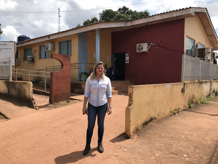 VEREADORA VISITA UNIDADE DE SAÚDE EM JACI PARANÁ - News Rondônia