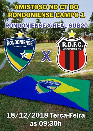 COPA SP: REAL ARIQUEMES REALIZA AMISTOSO CONTRA O RONDONIENSE NESTA 3ª - News Rondônia
