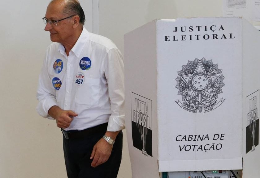 ALCKMIN VOTA EM ESCOLA DE SÃO PAULO - News Rondônia