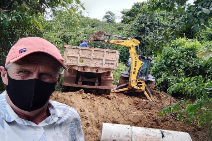 CACOAL: Vereador Corazinho agradece prefeito Furia e secretário pela recuperação da ponte da Linha 9 - News Rondônia