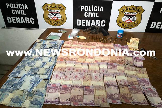 Traficante é preso com drogas e arma pelo Denarc na zona sul de Porto Velho - News Rondônia
