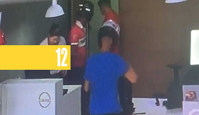 DUPLA FAZ O LIMPA EM LOJA DA CLARO QUE FICA PRÓXIMA DE DELEGACIA - VEJA VÍDEO - News Rondônia
