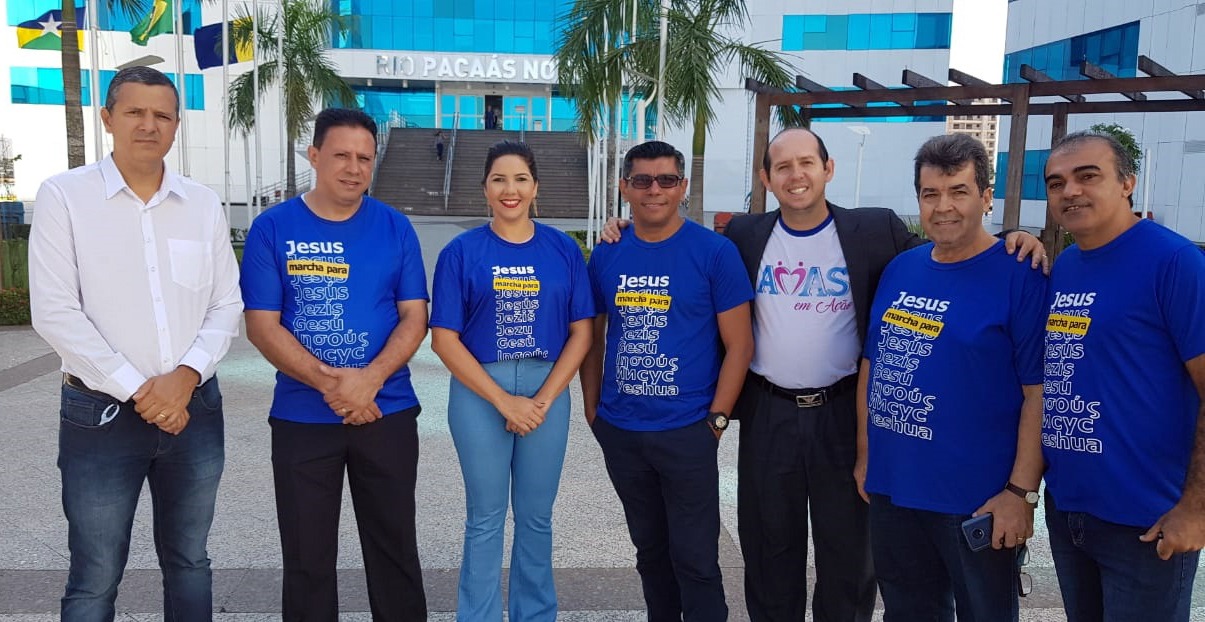 VEREADORA CRISTIANE LOPES CONVIDA POPULAÇÃO PARA MARCHA PARA JESUS - News Rondônia
