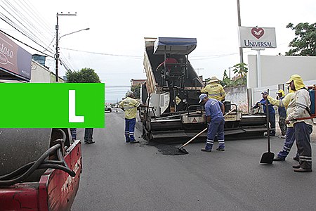 INFRAESTRUTURA - PREFEITURA FAZ RECAPEAMENTO ASFÁLTICO DA RUA JOAQUIM NABUCO - News Rondônia