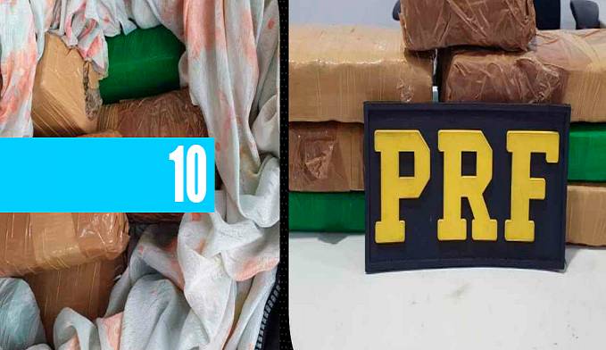 PRF flagra adolescente transportando 5 kg de maconha [VÍDEO] - News Rondônia