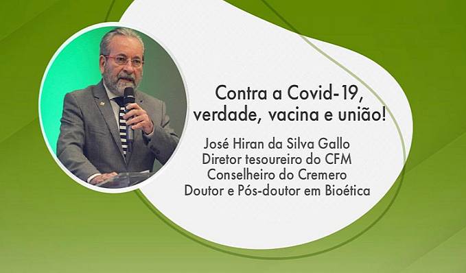 Contra a covid-19, verdade, vacina e união! - News Rondônia