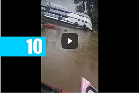VÍDEO: TENSÃO E DESESPERO, BARCO VIRA NO RIO AMAZONAS; VEJA - News Rondônia