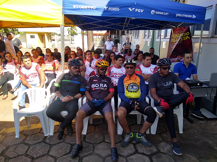CAMPANHA PEDALANDO PELA VIDA VAI ATÉ DIA 23 COM DOAÇÃO DE SANGUE NA FHEMERON - News Rondônia