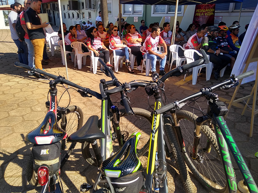 CAMPANHA PEDALANDO PELA VIDA VAI ATÉ DIA 23 COM DOAÇÃO DE SANGUE NA FHEMERON - News Rondônia