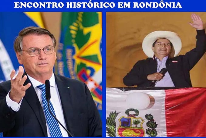 Brasil e peru reforçam laços comerciais e de amizade em reunião histórica em Porto Velho, entre Bolsonaro e Castillo - News Rondônia