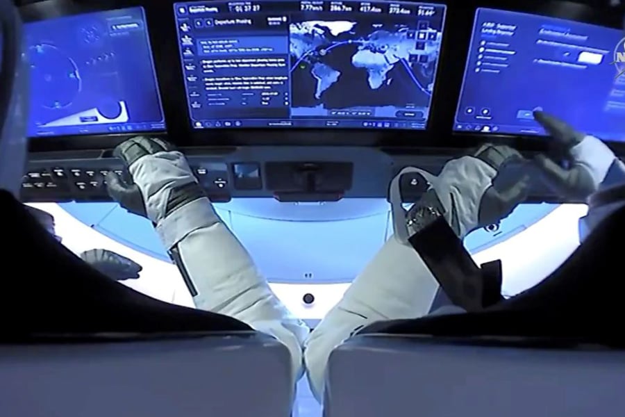 Nova equipe de astronautas chega à Estação Espacial Internacional - News Rondônia