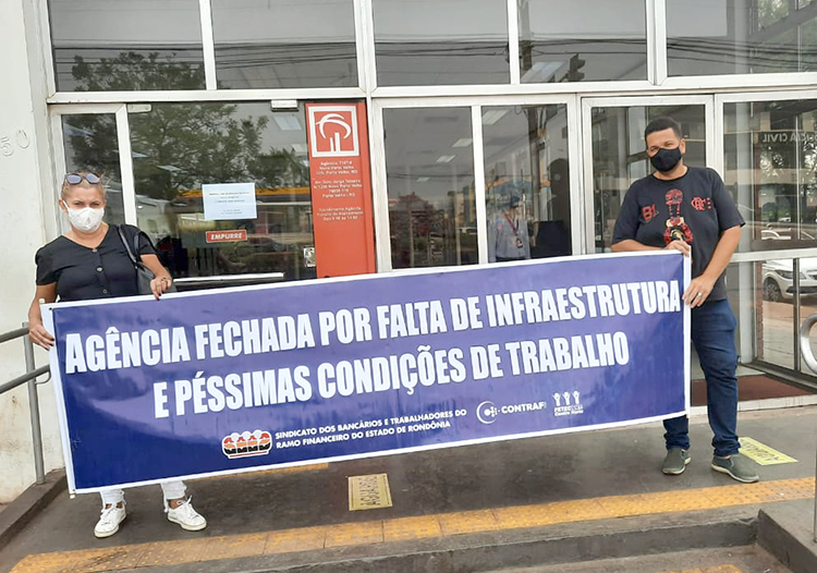 Agência do Bradesco é fechada em Porto Velho por falta de ar condicionado - News Rondônia