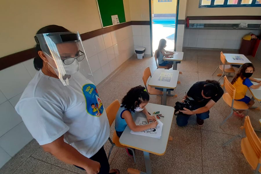 Alunos da educação infantil e ensino fundamental voltam às aulas presenciais na segunda-feira em Porto Velho - News Rondônia