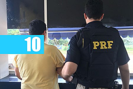 EM ARIQUEMES, PRF PRENDE ESTELIONATÁRIO FORAGIDO DA JUSTIÇA - News Rondônia