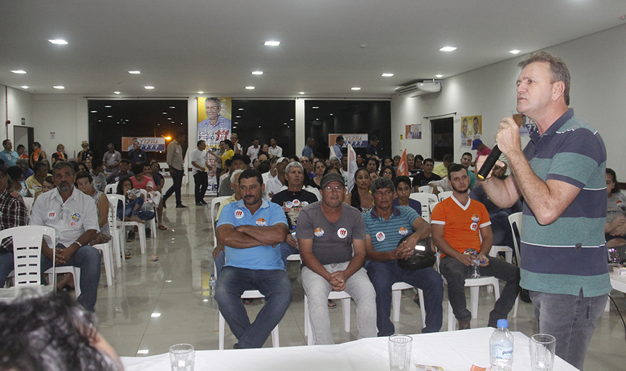 LUIZINHO INTENSIFICA REUNIÕES EM VILHENA E CAMINHADAS AO COMÉRCIO DE CEREJEIRAS - News Rondônia