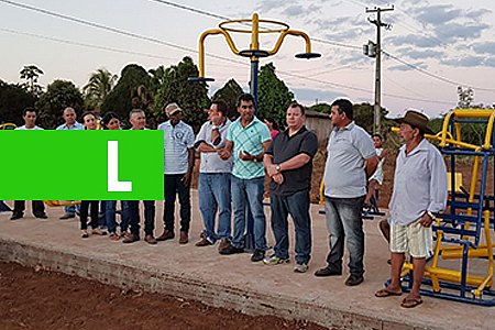 DR. NEIDSON PARTICIPA DA ENTREGA DE ACADEMIAS AO AR LIVRE EM ALTA FLORESTA DO OESTE - News Rondônia