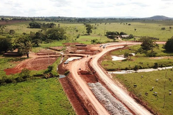 DER acelera obras em trecho de 400 metros da rodovia 473, que liga Urupá a Alvorada do Oeste - News Rondônia