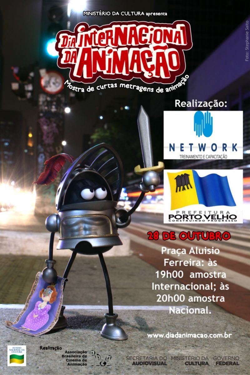 MOSTRA DE CURTAS-METRAGENS DE DESENHOS ANIMADOS NA ALUÍZIO FERREIRA - News Rondônia