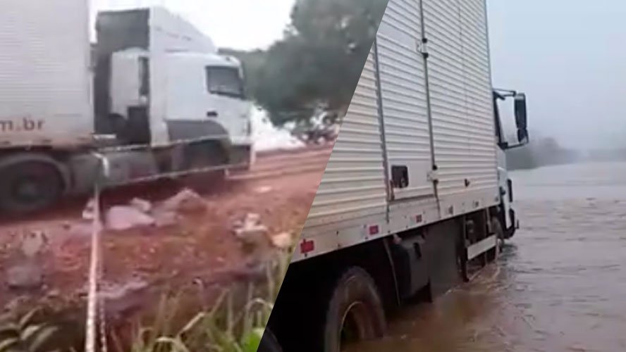 RODOVIAS BELÉM-BRASÍLIA E TRANSAMAZÔNICA ESTÃO INTRAFEGÁVEIS APÓS CHUVAS; VEJA OS VÍDEOS - News Rondônia