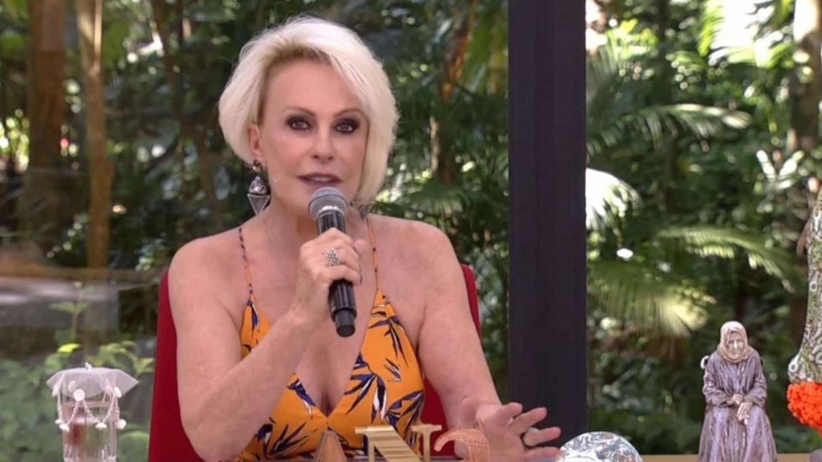 ANA MARIA BRAGA VOLTA AO MAIS VOCÊ E DIZ QUE TUMOR JÁ REDUZIU 50% - News Rondônia