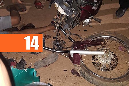 CRIANÇA E DOIS HOMENS FICAM FERIDOS EM COLISÃO FRONTAL DE MOTOCICLETAS - News Rondônia