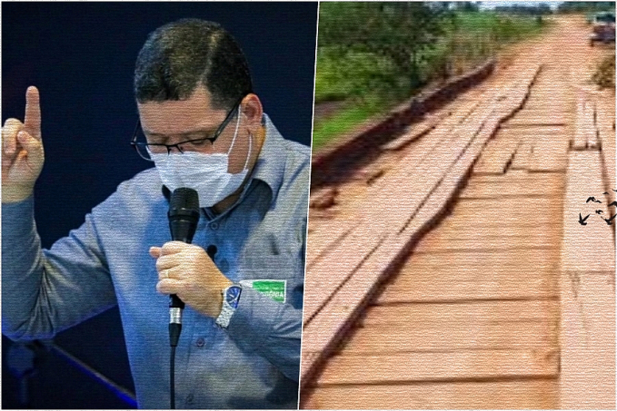 Após o 'Tchau poeira, Marcos Rocha quer o 'Tchau pontes de Madeira' no estado - News Rondônia