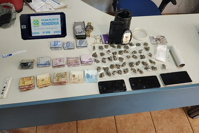 Guajará-Mirim: Polícia Militar prende dupla por tráfico de drogas - News Rondônia