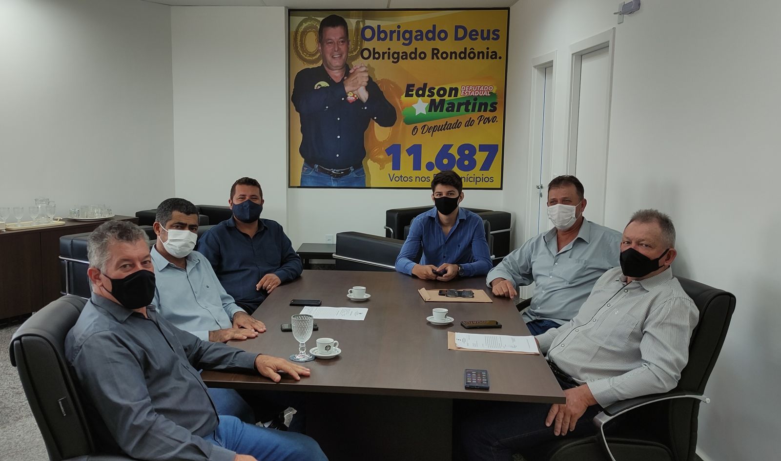 Deputado Edson Martins recebe demandas de representantes de Castanheiras - News Rondônia
