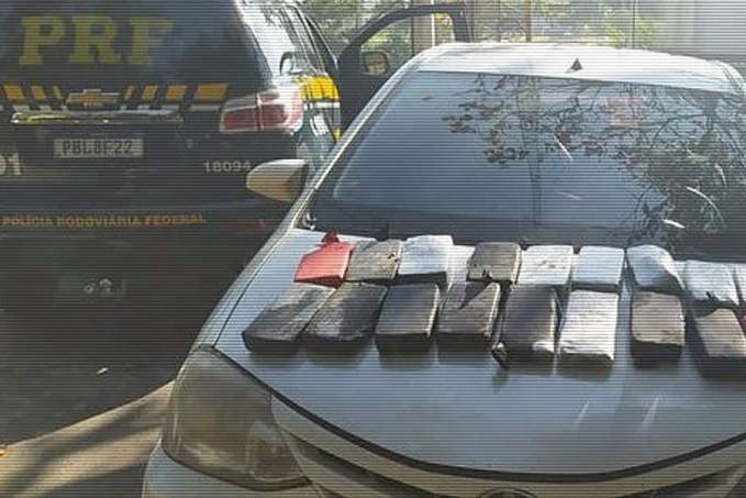 Rondoniense é preso com 21 kg de cocaína escondidos em painel de carro, no Espírito Santo - News Rondônia