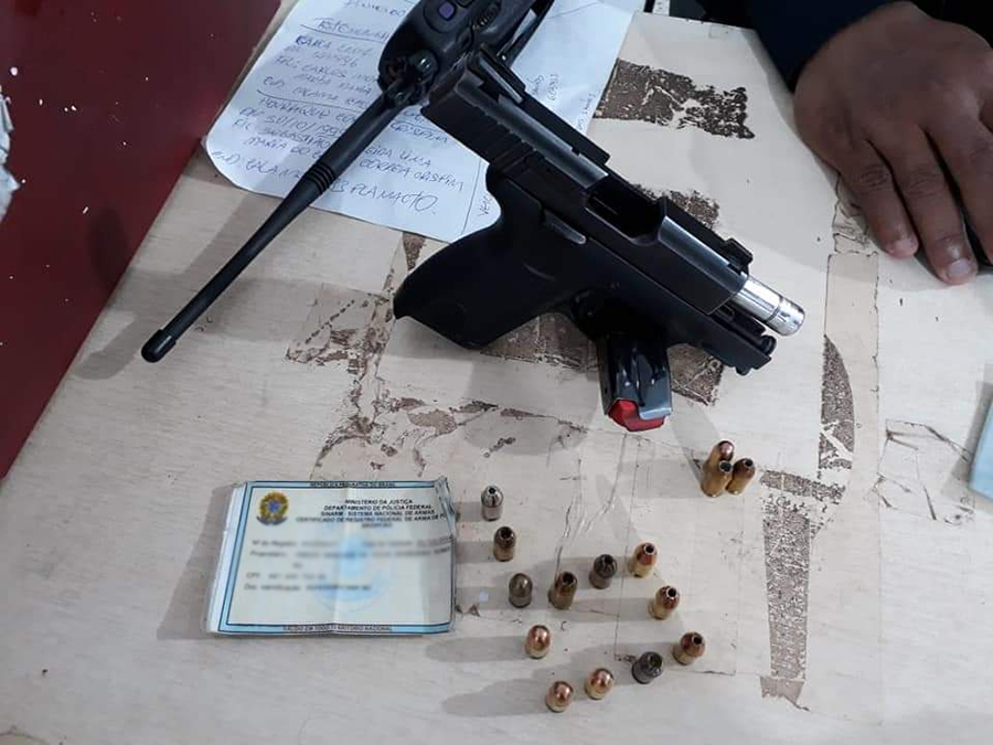 MOTORISTA DE APLICATIVO É PRESO COM PISTOLA 380 - News Rondônia