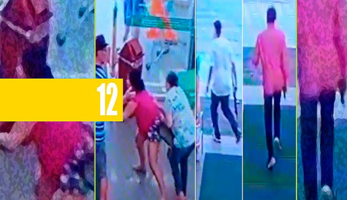 NOVAS IMAGENS MOSTRAM BANDIDO CORRENDO COM METRALHADORA DURANTE TIROTEIO NO ATACADÃO - News Rondônia